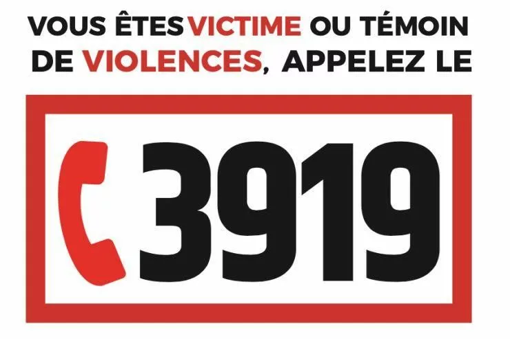 Vous êtes victime ou témoin de violences, appelez le 3919